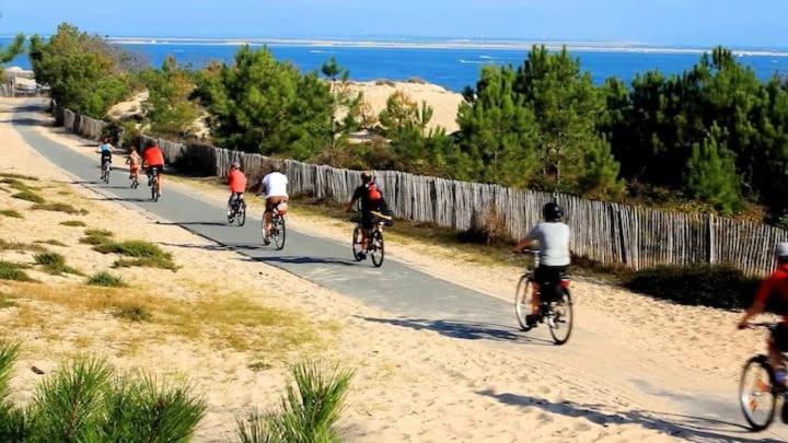 Appartement Sur Golf Avec Piscine Chauffee A Lacanau-Ocean Dış mekan fotoğraf